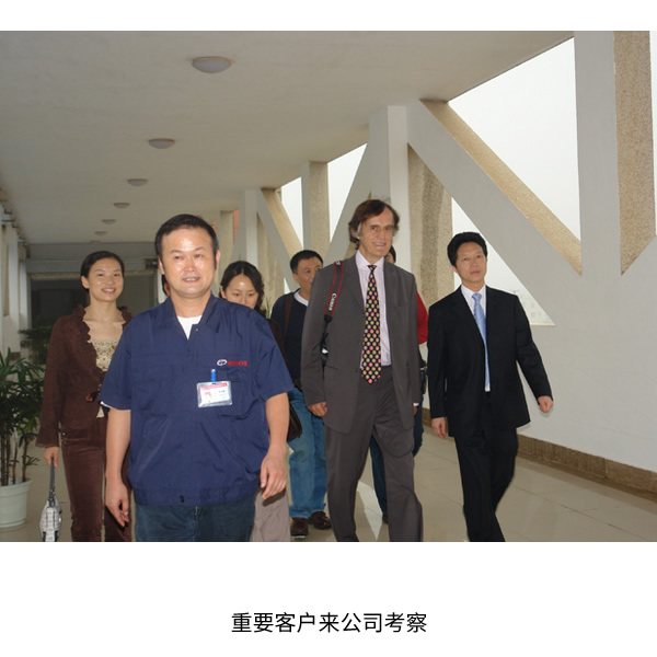 重要客戶來公司考察